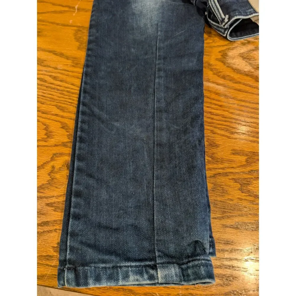 Dell Denim Men's Blue Jeans made in India Sz 34 Stragiht Leg